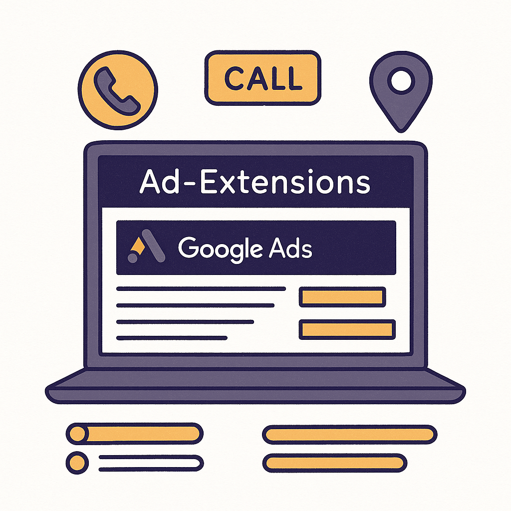 advertentie extensies
