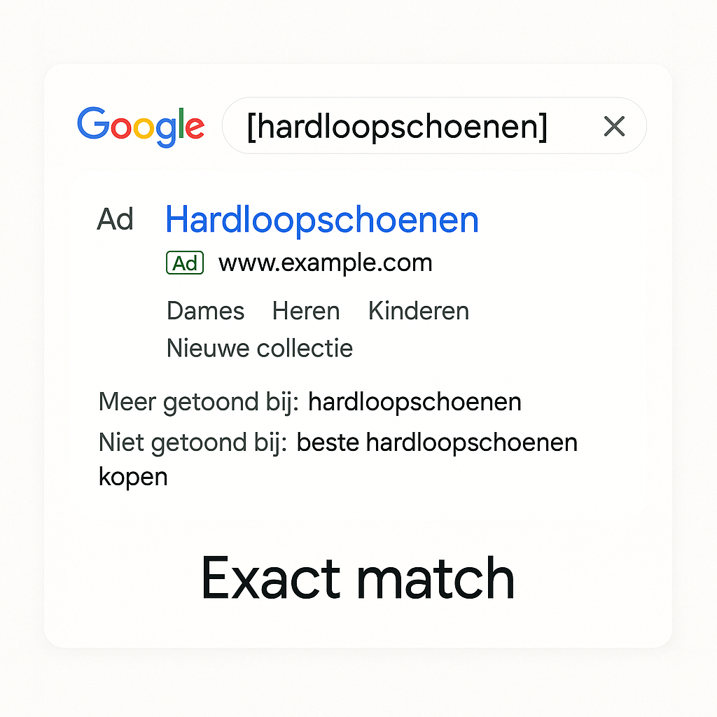 Exact match